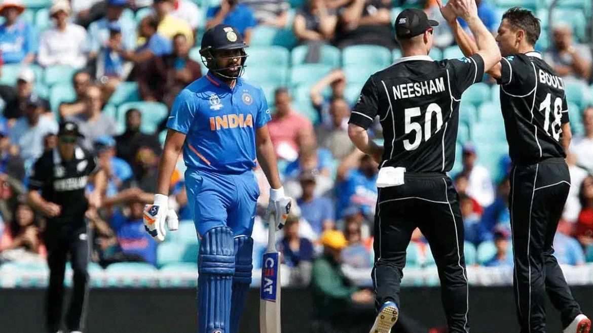 New Zealand National Cricket Team vs India National Cricket Team Timeline